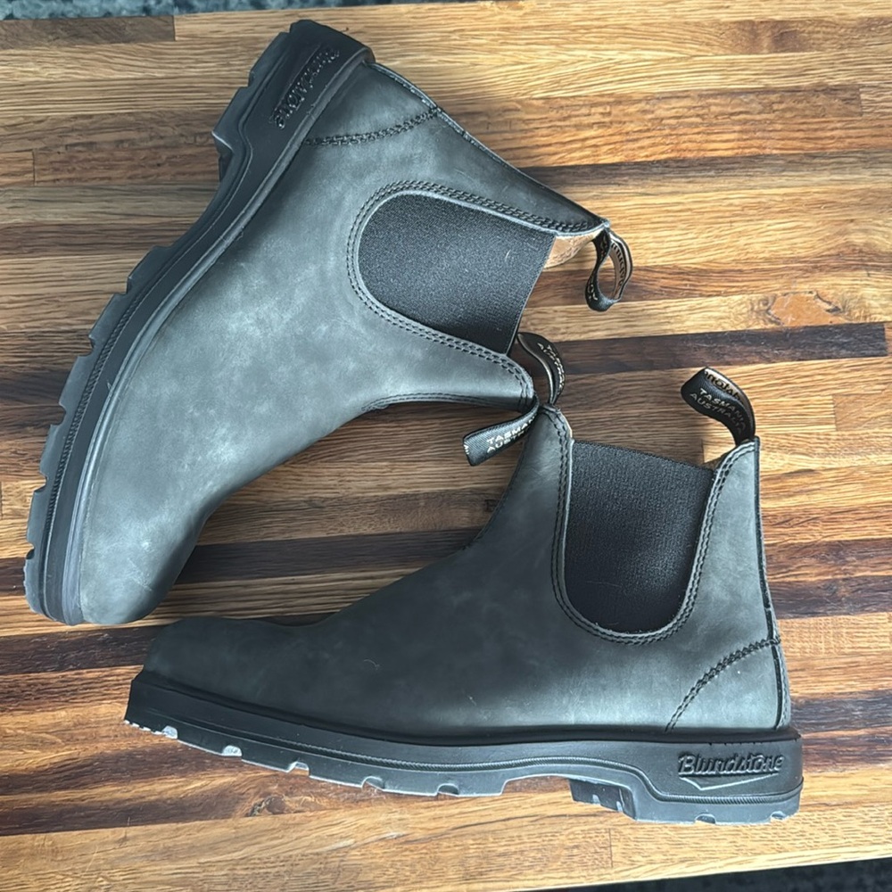 Blundstone 597 Rustic black leather SPS Xtra Chelsea boot